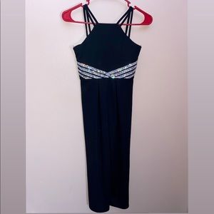 Beautiful Rhinestone jumpsuit for Girls Size 8